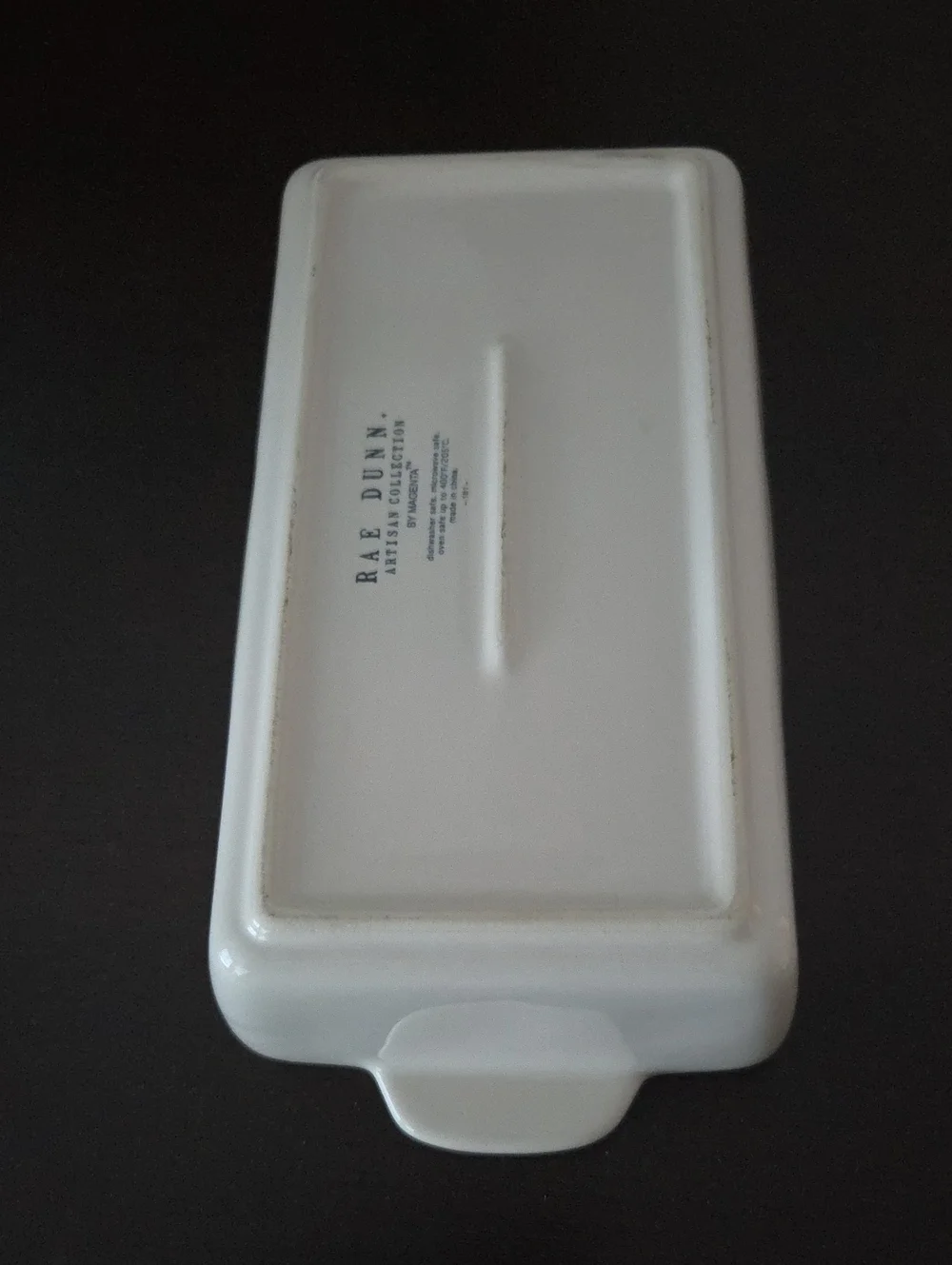 Rae Dunn YUM Bread Loaf pan Artisan Collection by Magenta